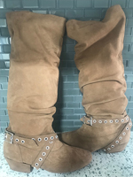 Military Rouched Boot